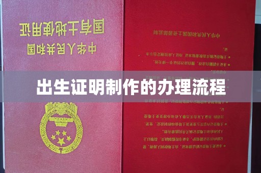 博白出生证明制作的办理流程